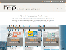 Tablet Screenshot of hsp.co.za