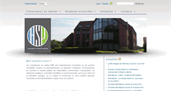 Desktop Screenshot of hsp.be